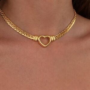 Gold Heart Necklace